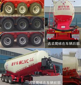 Zhongyun  YFZ9407GFLZY High density powder material transportation semi-trailer