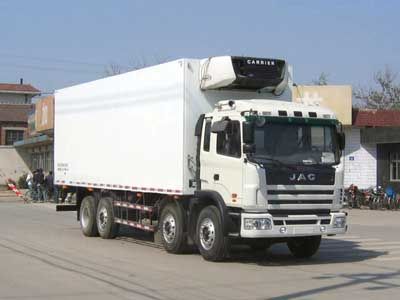 Jianghuai brand automobiles HFC5314XLCKR1LET Refrigerated truck