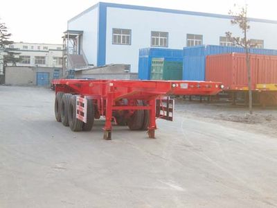 Taicheng  LHT9351TJZG Container transport semi-trailer