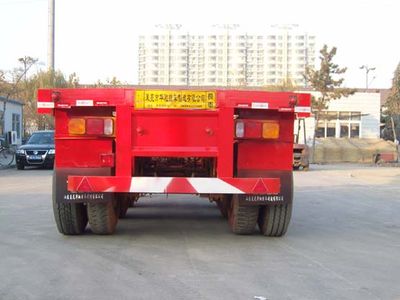 Taicheng  LHT9351TJZG Container transport semi-trailer