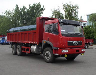 Jiefang Automobile CA3166P2K2T1EA80 Flat head diesel dump truck