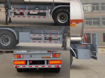 Hengxin Zhiyuan brand automobiles CHX9405GFW Tank transport semi-trailer for corrosive substances