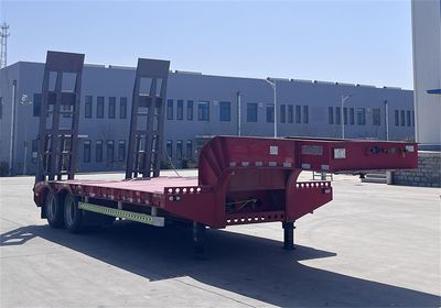 Yixiangtong  QAT9330TDP Low flatbed semi-trailer