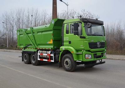 Tianjun Dejin brand automobiles TJV5254ZLJSXJ garbage dump truck 