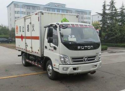 Foton  BJ5049XRQFD Flammable gas box transport vehicle