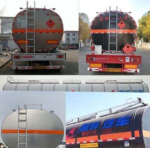 Changhua  HCH9406GRYWH Flammable liquid tank transport semi-trailer