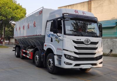 Huatong brand automobiles HCQ5311ZSLCA6 Bulk feed transport vehicle