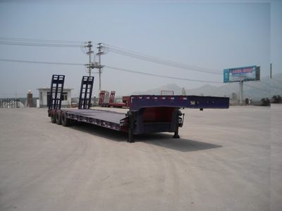 Shunyun HYY9370TDPLow flatbed transport semi-trailer