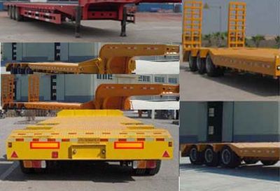 Qiqiang  JTD9370TDP Low flatbed semi-trailer