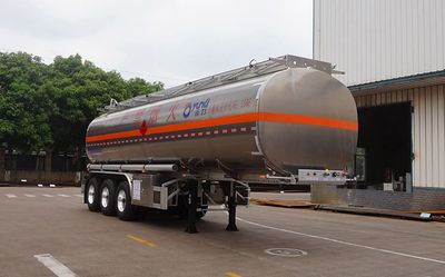 Yunli  LG9401GYYB Aluminum alloy oil transport semi-trailer