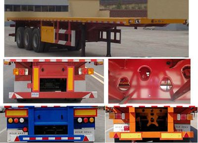 Zhongyu Xiangchi  XTS9400TPB Flat transport semi-trailer