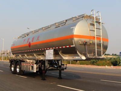 Yongqiang  YQ9351GYYT1 Aluminum alloy oil transport semi-trailer