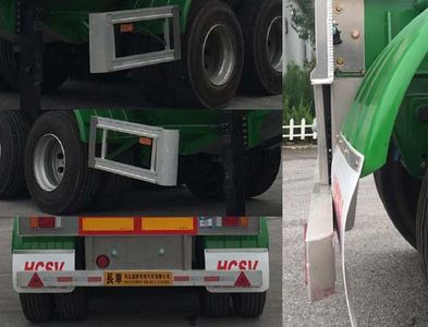 Changhua  HCH9406GFL30 Medium density powder material transportation semi-trailer