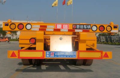 Enxin Business Brand Automobile HEX9401TJZG Container transport semi-trailer