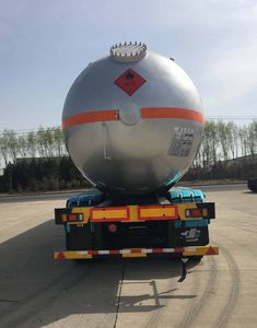 Jiancheng  JC9402GYQQY1 Semi trailer for liquefied gas transportation