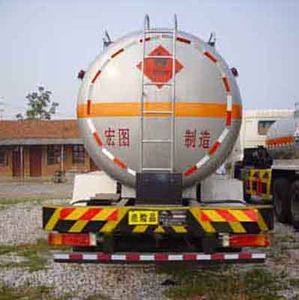 Hongtu  HT5313GHY Chemical liquid transport vehicle