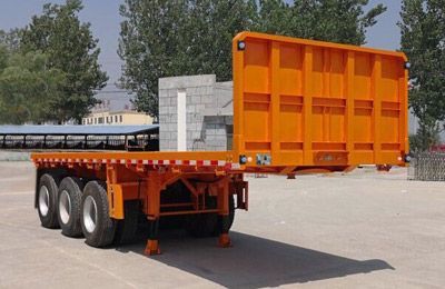 Shengyun brand automobile SRD9402TPB Flat transport semi-trailer