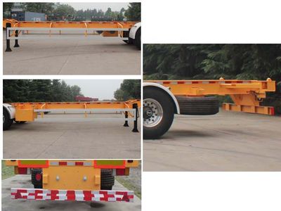 Wuyue  TAZ9404TJZE Container transport semi-trailer