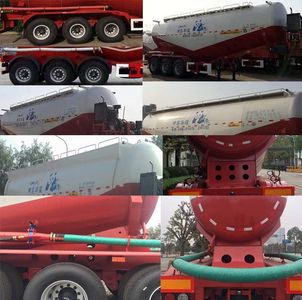 Huajun  ZCZ9402GXHHJG Lower ash semi-trailer