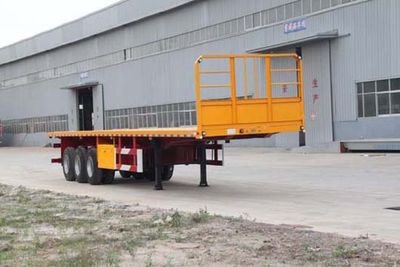 Hengtong Liangshan brand automobilesCBZ9400TPBFlat transport semi-trailer