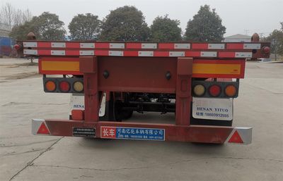 Yituo  CYT9400TJZE40 Container transport semi-trailer