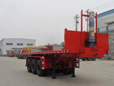 Shenying  YG9401ZZXP Flat dump semi-trailer