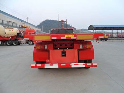 Shenying  YG9401ZZXP Flat dump semi-trailer