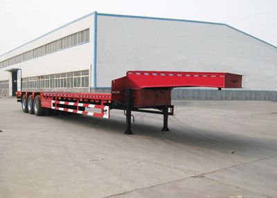 Collier  HZY9404TDP Low flatbed semi-trailer