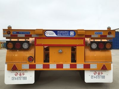 Tonghua  THT9352TJZB Container transport semi-trailer