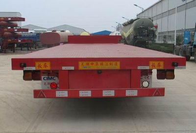 Ruijiang  WL9354TD Low flatbed semi-trailer