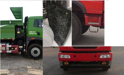 Jiefang Automobile CA5310ZLJP2K2L1T4E5A801 garbage dump truck 