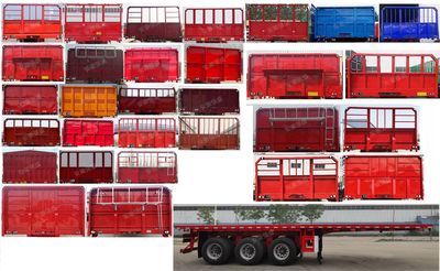 Dezhu  HDZ9401TPB Flat transport semi-trailer