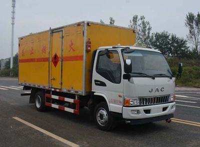 Duo Shi Xing  JHW5090XRYH Flammable liquid box transport vehicle