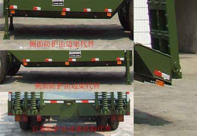 Shenglong  ZXG9191TDPA Low flatbed semi-trailer