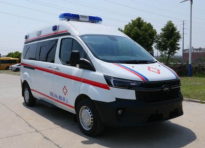 Huatong brand automobiles HCQ5035XJHJX6 ambulance