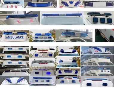 Huatong brand automobiles HCQ5035XJHJX6 ambulance