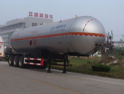 Shengrun  SKW9408GYQ Semi trailer for liquefied gas transportation