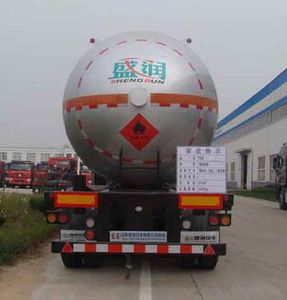 Shengrun  SKW9408GYQ Semi trailer for liquefied gas transportation