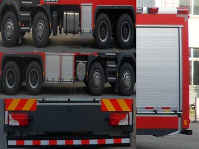 Chuanxiao brand automobiles SXF5400GXFPM200S Foam fire truck