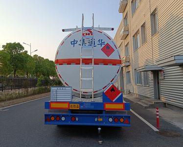 Tonghua  THT9404GRYDY43A Flammable liquid tank transport semi-trailer