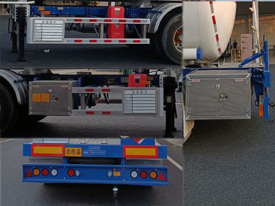 Tonghua  THT9404GRYDY43A Flammable liquid tank transport semi-trailer