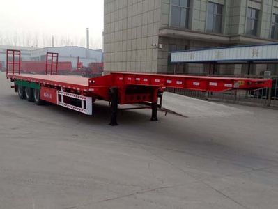 Liangshan Lu Tongtong ZRM9401TDPLow flatbed semi-trailer