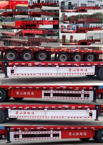 Liangshan Lu Tongtong  ZRM9401TDP Low flatbed semi-trailer