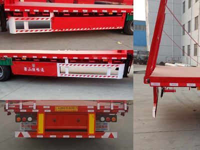 Liangshan Lu Tongtong  ZRM9401TDP Low flatbed semi-trailer