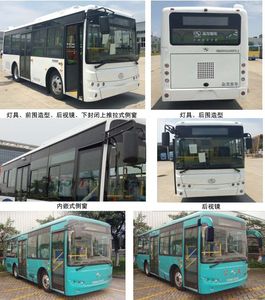 Jinlong  XMQ6802AGBEVL2 Pure electric city buses