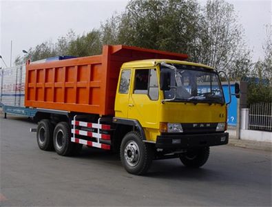 Jiefang Automobile CA3278P1K1T1 6 × 4 flat head diesel dump truck