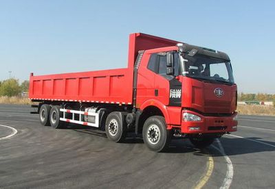 Jiefang Automobile CA3310P66K24L7T4AE Flat head diesel dump truck