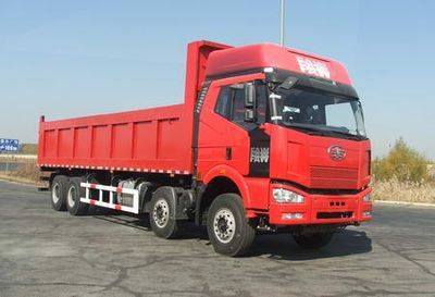 Jiefang Automobile CA3310P66K24L7T4AE Flat head diesel dump truck