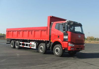 Jiefang Automobile CA3310P66K24L7T4AE Flat head diesel dump truck