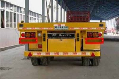 Hua Wei Chi Le  SGZ9350TJZ Container transport semi-trailer